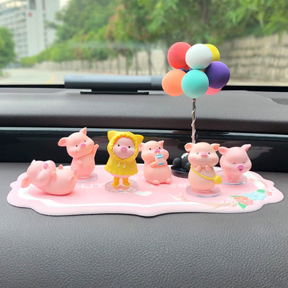 Car Accessories Piggy Creative Cartoon Cute Car Decoration